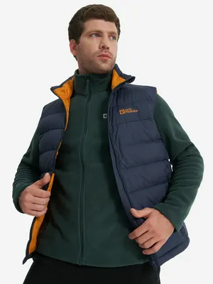 Жилет пуховый Jack Wolfskin Ather, синий, арт. 1207691J01-C0412