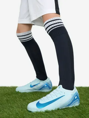Бутсы Nike Jr Zm Vapor 16 Pro Fg, голубой, арт. HF5448N06-400