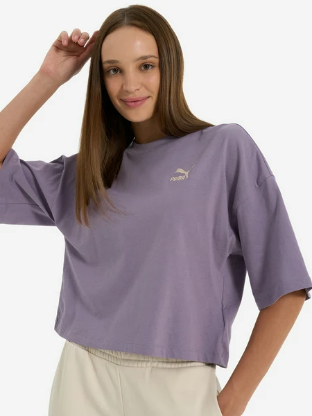 Футболка Puma оверсайз, фиолетовый, арт. 624226P0P-30