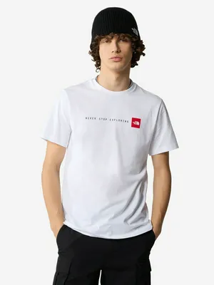 Футболка The North Face Never Stop Exploring, белый, арт. NF0A87NSFN41T1K