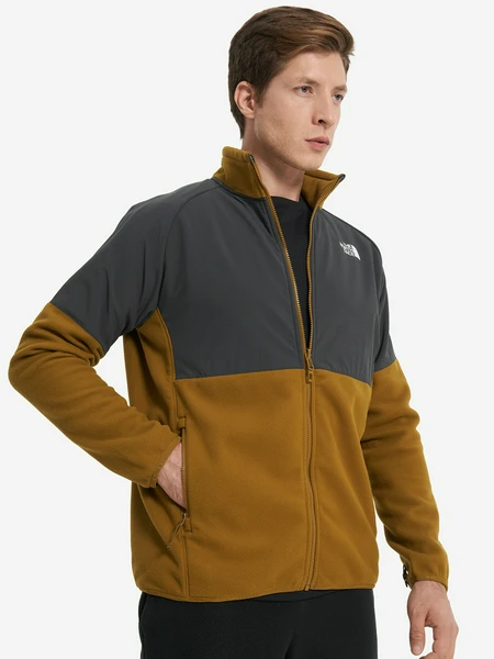 Джемпер флисовый The North Face Glacier Heavyweight, зеленый, арт. NF0A89JG7O01T1K