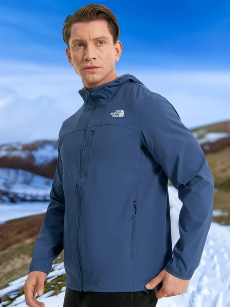Куртка софтшелл The North Face Nimble, синий, арт. NF0A2XLBHDC1T1K