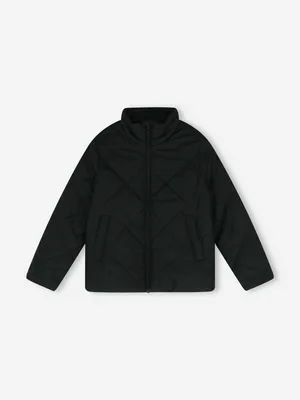 Куртка утепленная Outventure для девочек, черный, арт. 142419OUT-99
