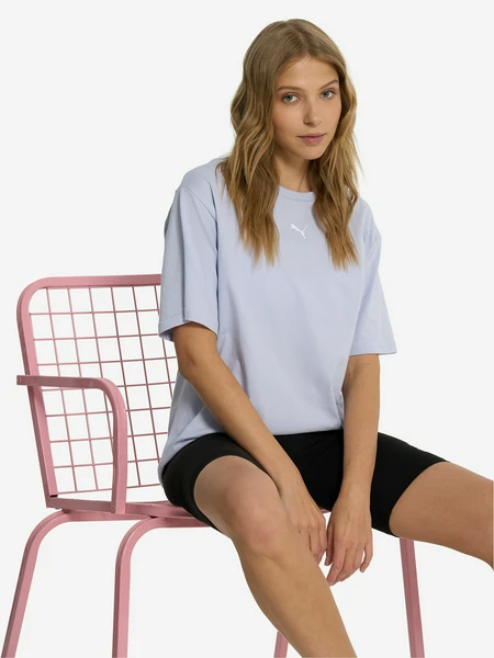 Футболка Puma Essentials+ Relaxed, голубой, арт. 684971P0P-47