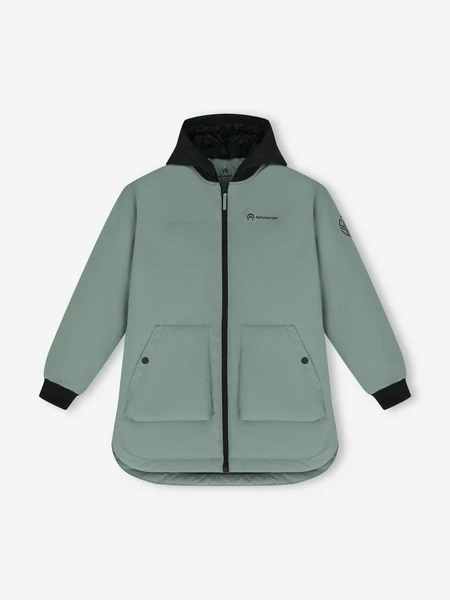 Куртка утепленная для девочек Outventure, зеленый, арт. 142491OUT-63