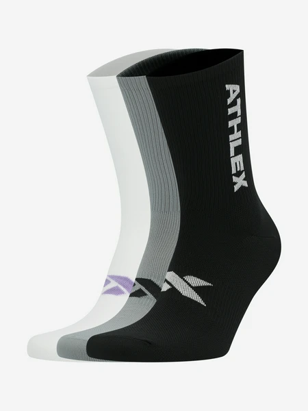 Носки Athlex 3 пары, черный, арт. 141149A31-BW