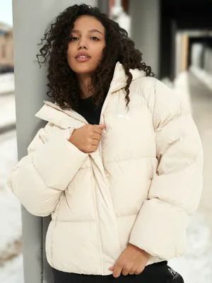 Пуховик Puma оверсайз, белый, арт. 626487P0P-87