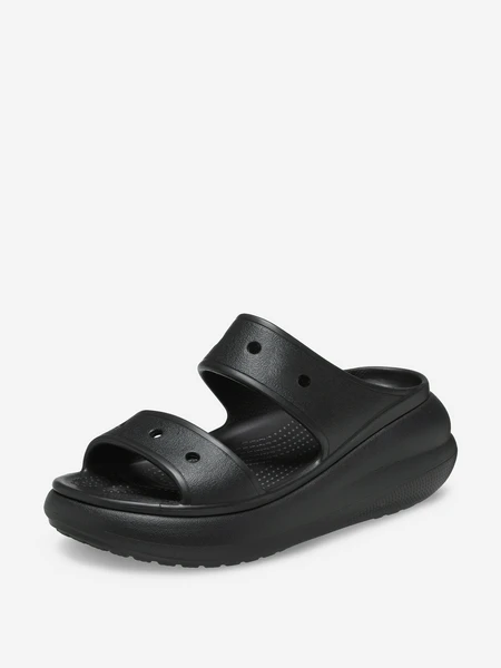 Шлепанцы Crocs Classic Crush Sandal, черный, арт. 207670C1G-001