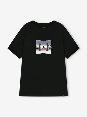 Мужская футболка DC Shoes Metallic Star, черный, арт. ADYZT05442D12-KVJ0