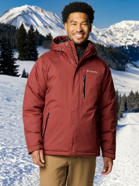 Куртка утепленная Columbia Oak Harbor II Insulated Jacket, красный, арт. 2089431CLB-681