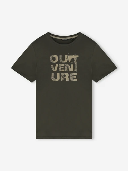 Футболка мужская Outventure, коричневый, арт. 140931OUT-T4