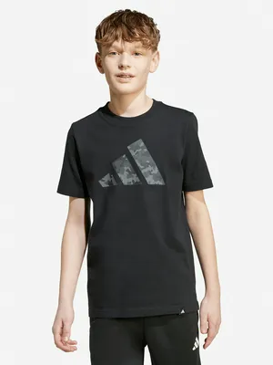 Футболка Adidas для мальчиков, черный, арт. JV5079A01