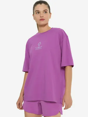 Футболка женская Adidas, фиолетовый, арт. IW0130A01