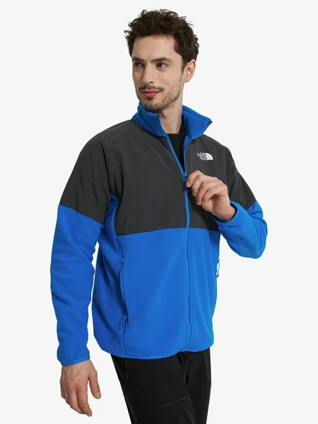 Джемпер флисовый The North Face Glacier Heavyweight, синий, арт. NF0A89JGAES1T1K