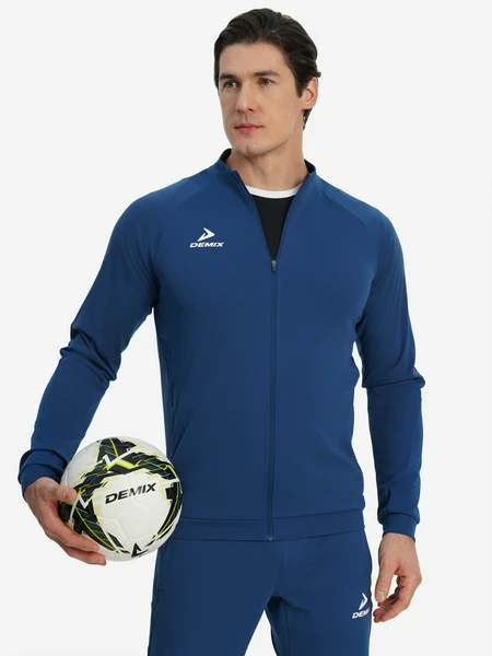 Мужской футбольный джемпер Demix Midfielder II, синий, арт. 140077DMX-Z3