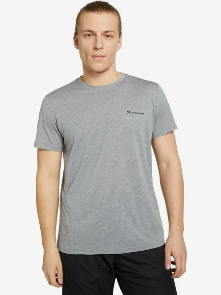 Футболка мужская Outventure, серый, арт. 109478OUT-1A