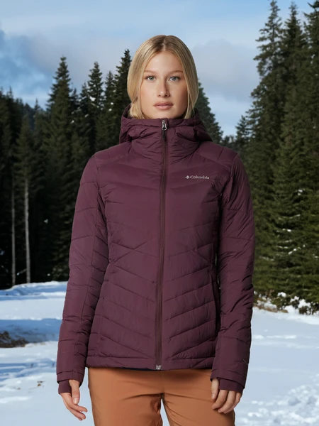 Куртка утепленная Columbia Joy Peak II Hooded Jacket, коричневый, арт. 2089041CLB-607