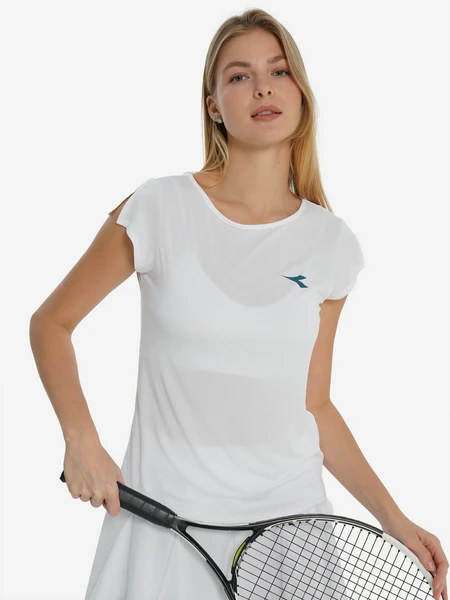 Футболка женская Diadora, белый, арт. 102.182756D07-20002