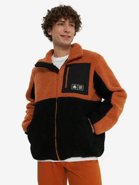 Толстовка мужская Kappa, коричневый, арт. 381Z6LWKAP-R01