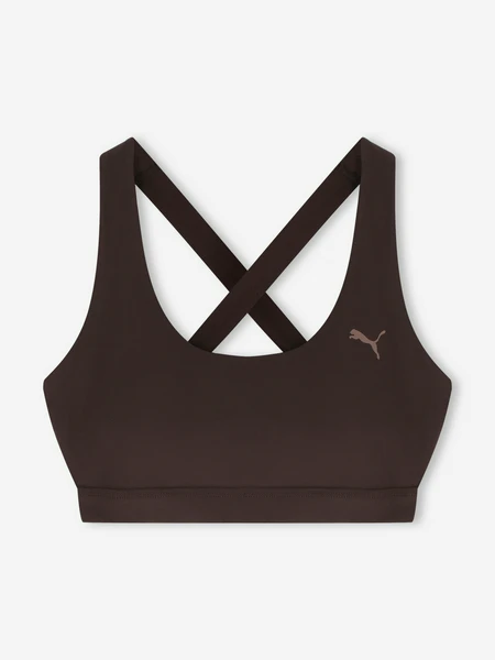 Топ бра спортивный Puma Cloudspun, коричневый, арт. 527462P0P-13