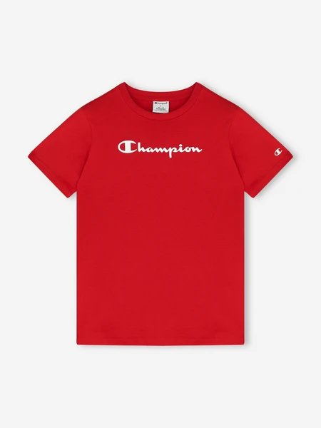 Футболка Champion для мальчиков, красный, арт. 307619C0K-RS001