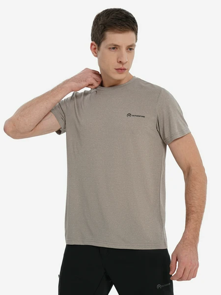 Футболка мужская Outventure Бежевая, бежевый, арт. 109478OUT-1C