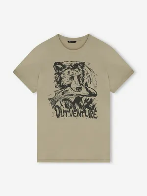 Футболка мужская Outventure, желтый, арт. 140933OUT-60