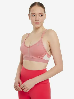 Топ бра спортивный Nike Dri-Fit, розовый, арт. CZ4456N06-618