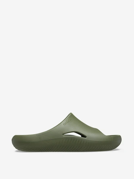 Шлепанцы мужские Crocs Mellow Recovery Slide, зеленый, арт. 208392C1G-309