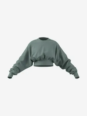Свитшот Adidas, зеленый, арт. KA7015A01