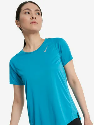 Футболка женская Nike Fast, голубой, арт. DD5927N06-443
