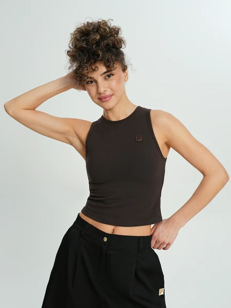 Майка FILA, коричневый, арт. 140321FLA-T4