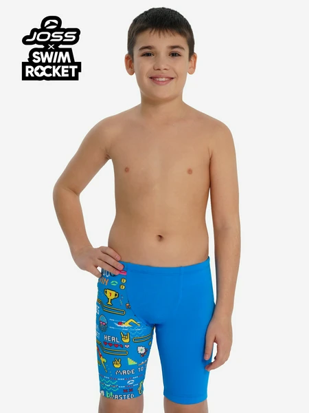 Джаммеры Joss x Swim Rocket для мальчиков, синий, арт. 143485JSS-M1