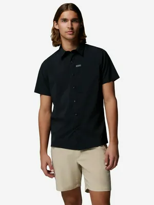 Рубашка с коротким рукавом Columbia Sage Peak Woven SS Shirt, черный, арт. 2120671CLB-010
