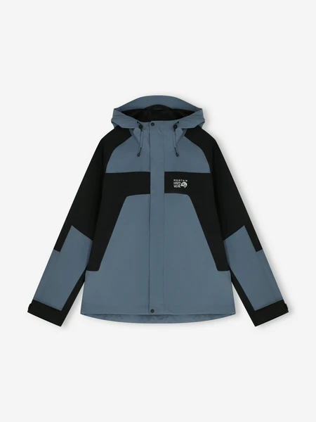 Куртка мембранная Mountain Hardwear Dry Times Hooded Jacket, синий, арт. 2109641MHW-444