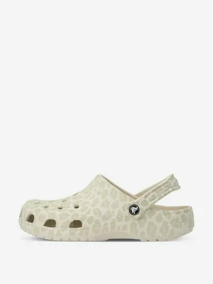 Сабо Crocs Classic Animal, бежевый, арт. 211800C1G-0RH