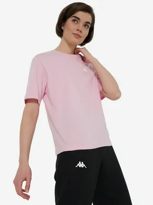 Футболка Kappa женская, розовый, арт. 142713KAP-X0