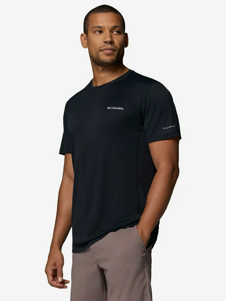 Футболка Columbia Zero Rules Light SS Crew, черный, арт. 2118501CLB-011