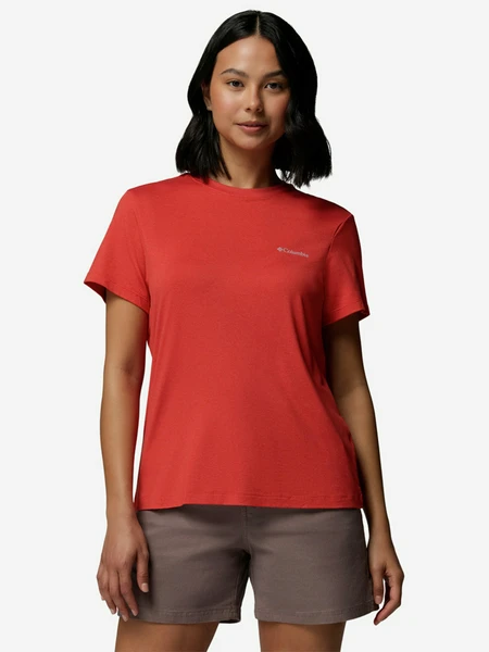 Футболка Columbia Parsons Point SS Logo Tee, красный, арт. 2154941CLB-606