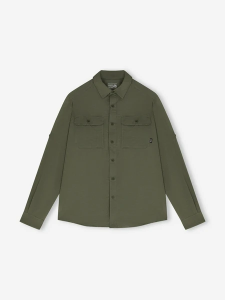 Рубашка мужская Mountain Hardwear Canyon Long Sleeve Shirt, зеленый, арт. 2104101MHW-397