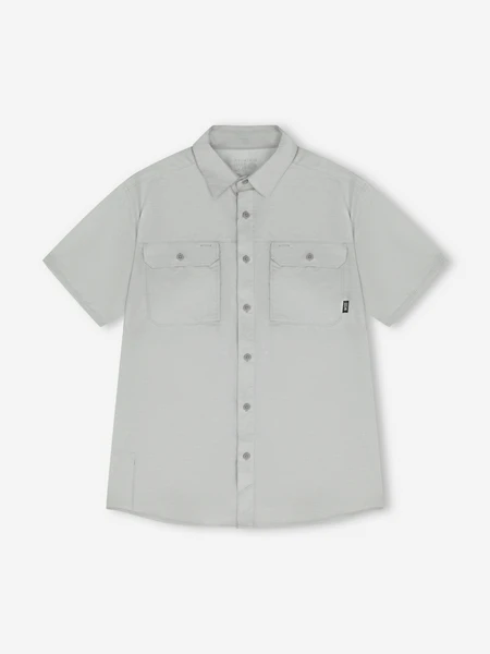 Рубашка с коротким рукавом Mountain Hardwear Canyon Short Sleeve, серый, арт. 2110231MHW-055