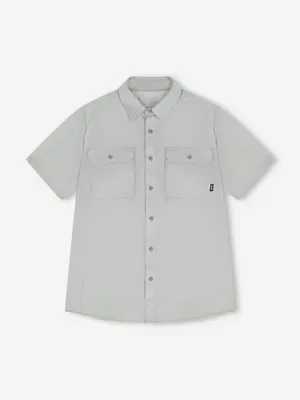 Рубашка с коротким рукавом Mountain Hardwear Canyon Short Sleeve, серый, арт. 2110231MHW-055