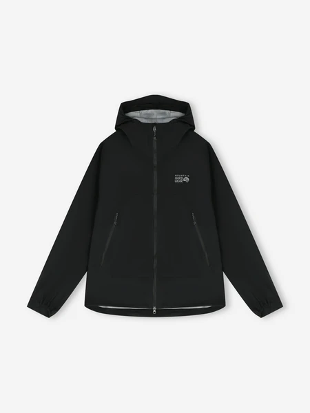 Куртка мембранная Mountain Hardwear Cloud Cipher Hooded Jacket, черный, арт. 2146671MHW-010
