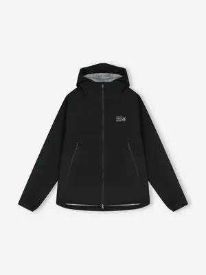Куртка мембранная Mountain Hardwear Cloud Cipher Hooded Jacket, черный, арт. 2146671MHW-010