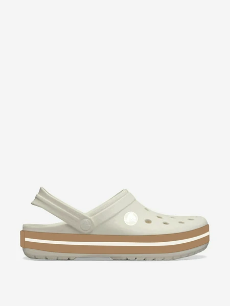 Сабо Crocs Crocband Gum K, бежевый, арт. 212775C1G-2MD