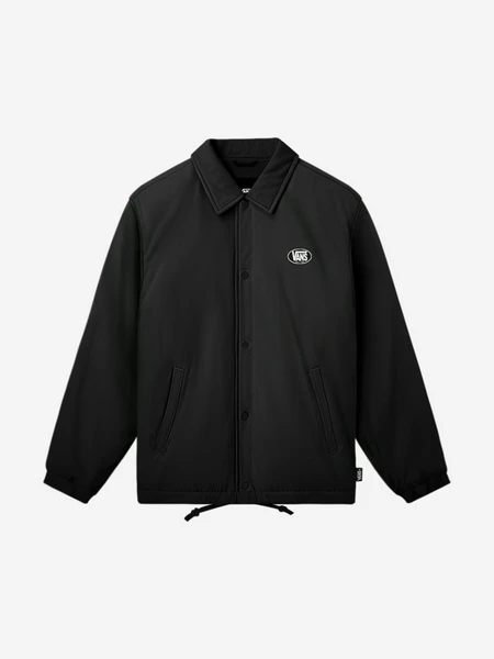 Легкая куртка Vans Torrey Nylon Coaches 2.0, черный, арт. VN000TREY281V0D