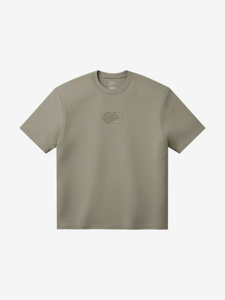 Футболка мужская Vans Blocked Box Loose SS, бежевый, арт. VN000RAPE2V1V0D