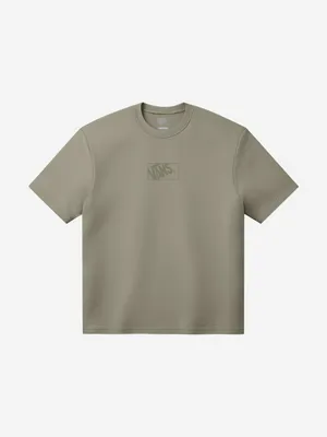Футболка мужская Vans Blocked Box Loose SS, бежевый, арт. VN000RAPE2V1V0D