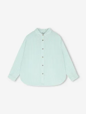 Рубашка Roxy Morning Shine Stripe, голубой, арт. ERJWT03747R17-WBS3