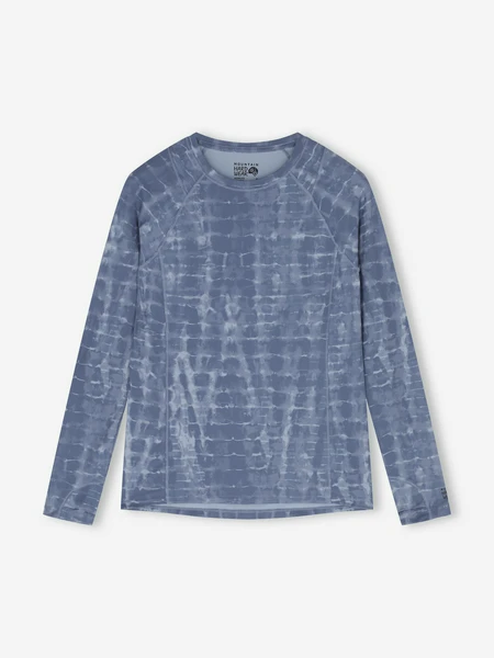 Лонгслив Mountain Hardwear Crater Lake Long Sleeve, синий, арт. 1982721MHW-448